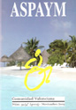 Portada de la revista 59, imagen de una playa con palmeras
